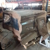 N.O.S. : Bâche capotage de remplacement sans aucune fixation (marque Kayline) couleur marron pour Jeep MB, M201