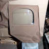 N.O.S. : Bâche capotage de remplacement sans aucune fixation (marque Kayline) couleur marron pour Jeep MB, M201