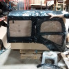 N.O.S. : Bâche capotage de remplacement sans aucune fixation (marque Kayline) couleur noire pour Jeep MB, M201
