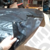 N.O.S. : Bâche capotage de remplacement sans aucune fixation (marque Kayline) couleur noire pour Jeep MB, M201
