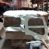 N.O.S. : Bâche capotage de remplacement sans aucune fixation (marque Kayline) couleur blanche pour Jeep MB, M201