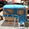 N.O.S. : Bâche capotage de remplacement avec fixation (marque Bestop) couleur bleu pour Jeep MB, M201