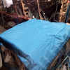 N.O.S. : Bâche capotage de remplacement avec fixation (marque Bestop) couleur bleu pour Jeep MB, M201