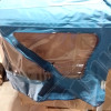 N.O.S. : Bâche capotage de remplacement avec fixation (marque Bestop) couleur bleu pour Jeep MB, M201