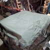 N.O.S. : Bâche capotage de remplacement avec fixation (marque Kayline) couleur verte khaki pour Jeep M38, CJ3A, CJ3B