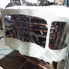 N.O.S. : Bâche capotage de remplacement avec fixation partielle (marque Bestop) couleur blanche pour Jeep MB, M201