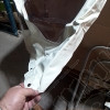 N.O.S. : Bâche capotage de remplacement avec fixation partielle (marque Bestoo) couleur blanche pour Jeep MB, M201, CJ2A