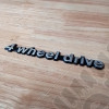 Occasion : Emblème logo "4 wheel drive" pour Jeep WSJ, SWSJ, XJ