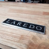 Occasion : Emblème logo "LAREDO" pour Jeep CJ7, YJ, XJ, ZJ, ZG