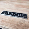 Occasion : Emblème logo "LAREDO" pour Jeep CJ7, YJ, XJ, ZJ, ZG