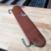 Occasion : Pare soleil avant en cuir marron pour Jeep CJ5, CJ7, YJ