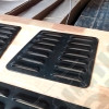 Occasion : Kit de 3 aérations de capot moteur marque GENRIGHT noires pour Jeep DIVERS, ZJ, ZG, XJ, MJ, TJ, YJ, CJ8