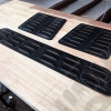 Occasion : Kit de 3 aérations de capot moteur marque GENRIGHT noires pour Jeep DIVERS, ZJ, ZG, XJ, MJ, TJ, YJ, CJ8