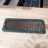 Occasion : Grille d'aération en plastique pour capot moteur gris pour Jeep Wrangler YJ