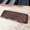 Occasion : Grille d'aération en plastique pour capot moteur bordeau pour Jeep Wrangler YJ
