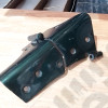 Occasion : Lot de 2 charnières de baie de pare brise vert foncé pour Jeep Wrangler TJ