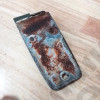Occasion : Charnière de porte gauche grise pour Jeep CJ7, CJ8, YJ