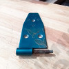 Occasion : Charnière de porte gauche bleue pour Jeep CJ7, CJ8, YJ