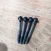 Occasion : Lot de 2 charnières noires de portière arrière gauche pour Cadillac Seville STS 4.6L V8 - 32 soupapes - 4 portes - Boite automatique 4 rapports
