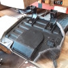 Occasion : Assise banquette arrière gauche 1/3 grise en cuir pour Jeep Grand Cherokee WJ, WG