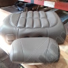 Occasion : Dossier de banquette arrière gauche 1/3 en cuir gris pour Jeep Grand Cherokee WJ, WG