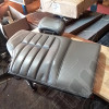 Occasion : Dossier de banquette arrière droit + centre en cuir gris pour Jeep Grand Cherokee WJ, WG