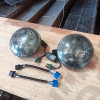 Occasion : Lot de 2 phares avant ronds à LED de 7" pour Jeep CJ6, CJ7, CJ8, TJ, JK
