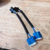 Occasion : Lot de 2 phares avant ronds à LED de 7" pour Jeep CJ6, CJ7, CJ8, TJ, JK
