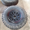 Occasion : Lot de 4 roues (jantes + pneus) avec pneus INSATURBO extrême line K2 MT en 265/70R16 pour Jeep WJ, WG, WH, WK, XH, XK
