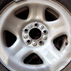 Occasion : Roue avec jante acier d'origine + pneu GOODYEAR Wrangler GS. A en 225/75R15 pour Jeep YJ, TJ, XJ