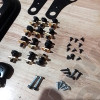 Occasion : Kit de montage de cornières arrière avec coin baie de pare brise pour bâche Bestop pour Jeep YJ, TJ, JK