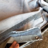 Occasion : Bâche Bestop grise avec fenêtres et lunette arrière plastique, incomplète sans aucune armature. pour Jeep CJ7, YJ