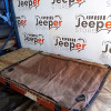 Occasion : Duster couverture de plateau marron Kayline pour Jeep Wrangler YJ