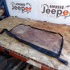 Occasion : Lunette arrière plastique pour bâche Bestop grise pour Jeep CJ7, YJ, TJ