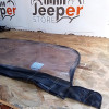 Occasion : Lunette arrière plastique pour bâche Bestop grise pour Jeep CJ7, YJ, TJ
