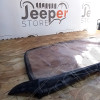 Occasion : Lunette arrière plastique pour bâche Bestop grise pour Jeep CJ7, YJ, TJ