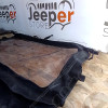 Occasion : Windjammer (rideau arrière) simili cuir noir pour Jeep CJ7, CJ8, YJ