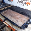 Occasion : Windjammer (rideau arrière) simili cuir noir pour Jeep CJ7, CJ8, YJ