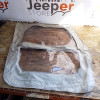 Occasion : Toile pour porte en toile droite simili cuir blanc pour Jeep CJ5, CJ6