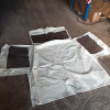 Occasion : Bâche en simili cuir blanc pour Jeep CJ5, CJ6