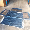 Occasion : Bâche en simili cuir blanc pour Jeep CJ5, CJ6