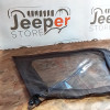 Occasion : Fenêtre plastique gauche pour bâche marron pour Jeep CJ7, YJ, TJ