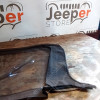 Occasion : Fenêtre plastique gauche pour bâche marron pour Jeep CJ7, YJ, TJ