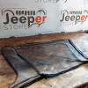 Occasion : Fenêtre plastique gauche pour bâche marron pour Jeep CJ7, YJ, TJ