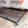 Occasion : Lunette arrière plastique pour bâche Bestop marron pour Jeep CJ7, YJ, TJ