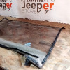 Occasion : Lunette arrière plastique pour bâche Bestop marron pour Jeep CJ7, YJ, TJ