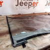 Occasion : Lunette arrière plastique pour bâche Bestop marron pour Jeep CJ7, YJ, TJ