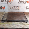 Occasion : Lunette arrière plastique pour bâche Bestop marron pour Jeep CJ7, YJ, TJ
