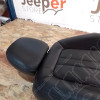 Occasion : Siège avant gauche en cuir noir réglable électriquement (sans socle) pour Jeep Grand Cherokee ZJ, ZG