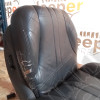 Occasion : Siège avant gauche en cuir noir réglable électriquement (sans socle) pour Jeep Grand Cherokee ZJ, ZG